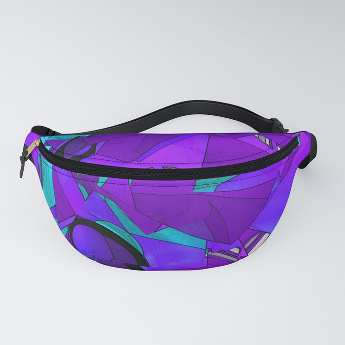 colorful squares -2- Fanny Pack