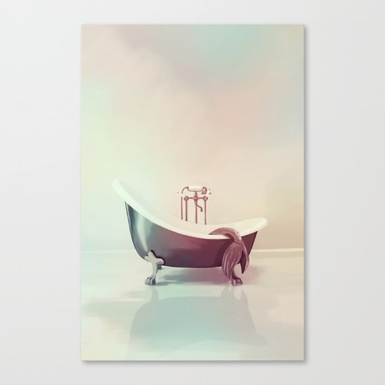Mermaid Canvas Print