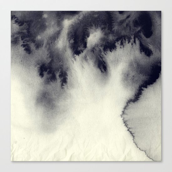 Abstract Watercolor Canvas Print