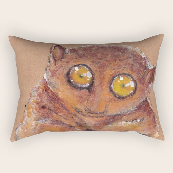 Tarsier Rectangular Pillow