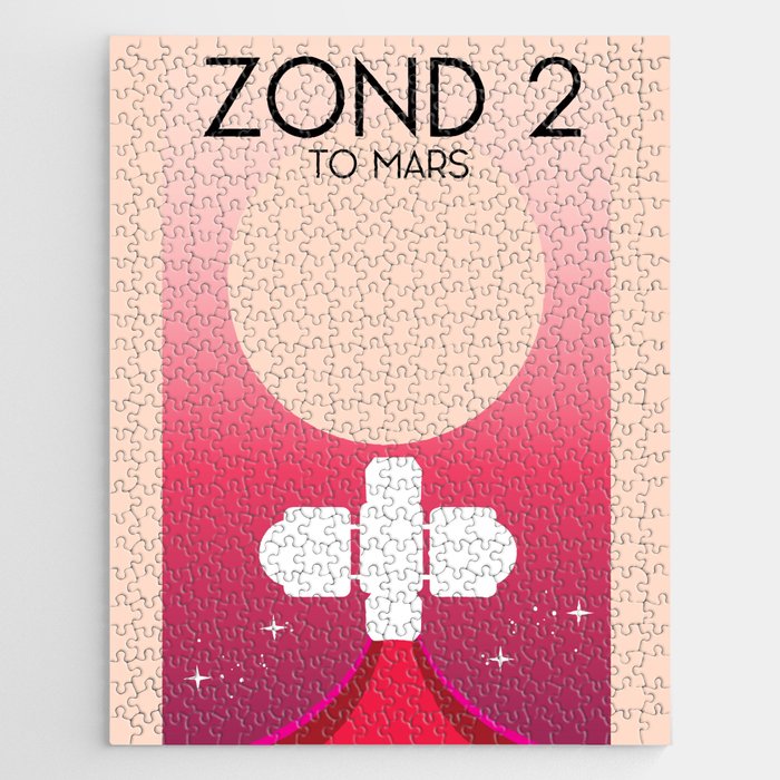 Zond 2 'To Mars' Jigsaw Puzzle