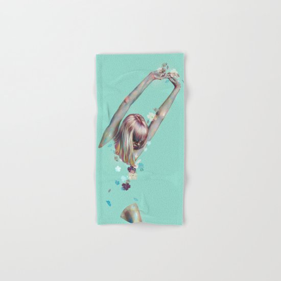 Blue Hand & Bath Towel