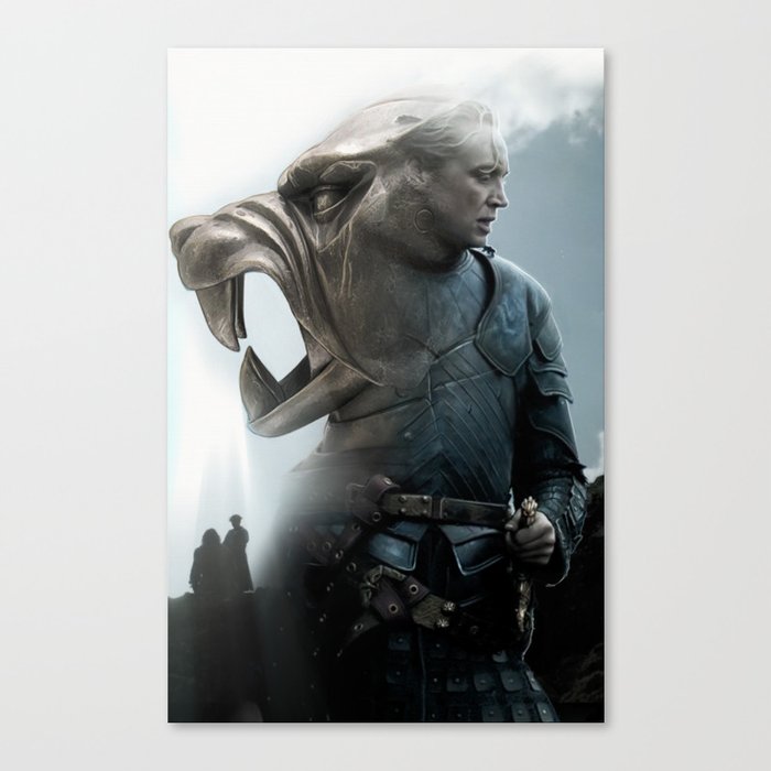 The Hound's Fall Canvas Print