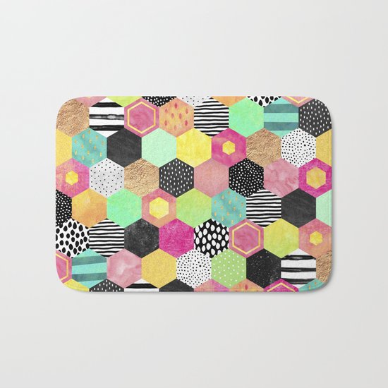 Color Hive Bath Mat