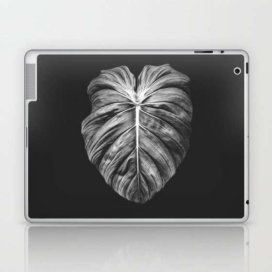 Monstera Deliciosa Black and White Laptop & iPad Skin