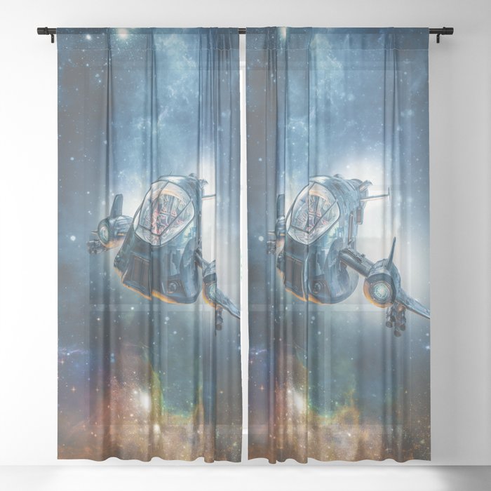 The Scout Ship Sheer Curtain