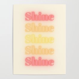 Shine Shine Shine Poster