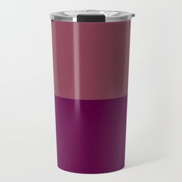 Pink and Purple Travel Mug