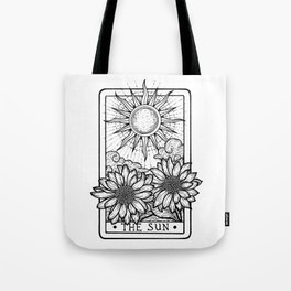 The Sun Tarot Card Tote Bag
