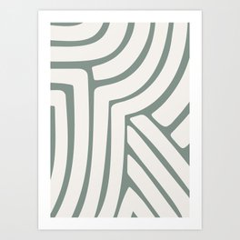 Abstract Stripes LXVI Art Print
