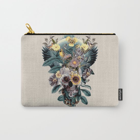 Skull and Snake Carry-All Pouch