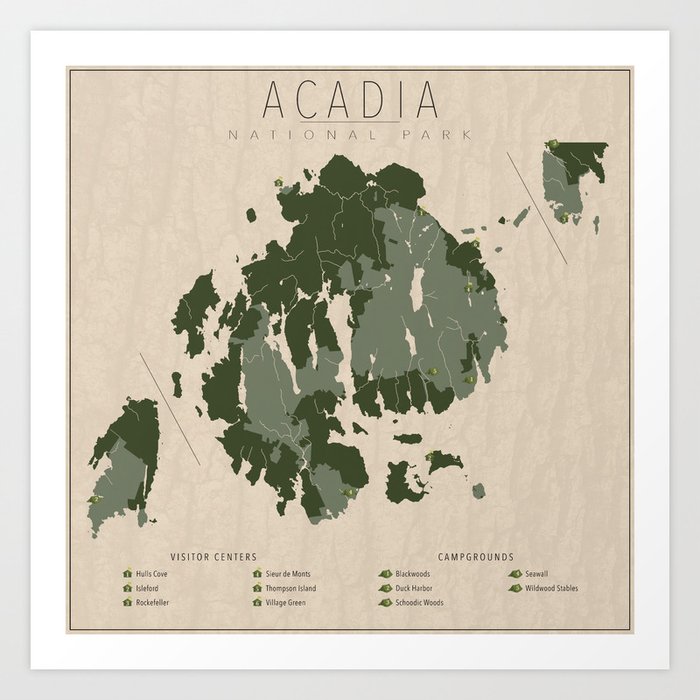 Acadia Art Print