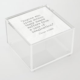 Oscar Wilde q70 Acrylic Box