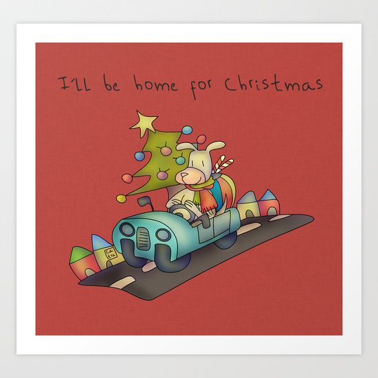 Christmas Art Print