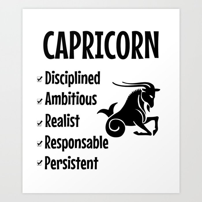 Capricorn Characteristics