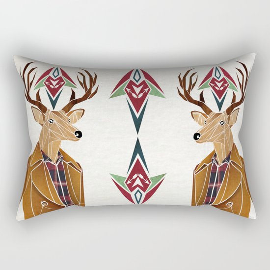 dear deer Rectangular Pillow