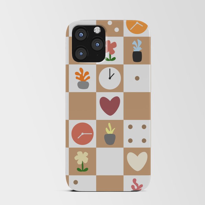 Color object checkerboard collection 9 iPhone Card Case