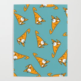 Freckled Fox Poster