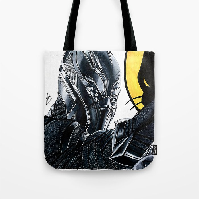 (Mar vel) Black Panther  Tote Bag