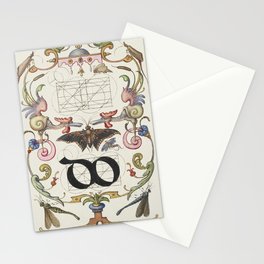 Vintage calligraphy art Stationery Card