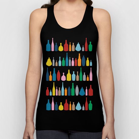 Bottles Multi Unisex Tank Top