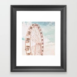 Ferris Wheel Framed Art Print