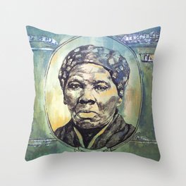 Hero Harriet  Throw Pillow