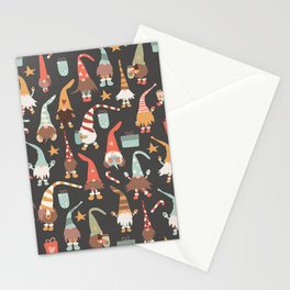 Christmas Gnomes Stationery Card