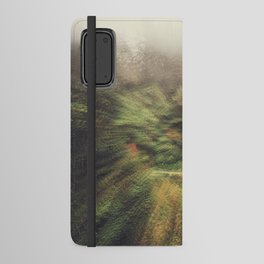 Fog and Forest on the Oregon Coast | Surreal Photography Android Wallet Case