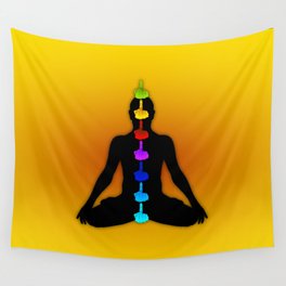 Align your chakras Wall Tapestry