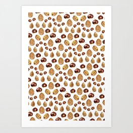 Nuts Art Print