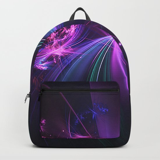 Fireworks Fractal Backpack
