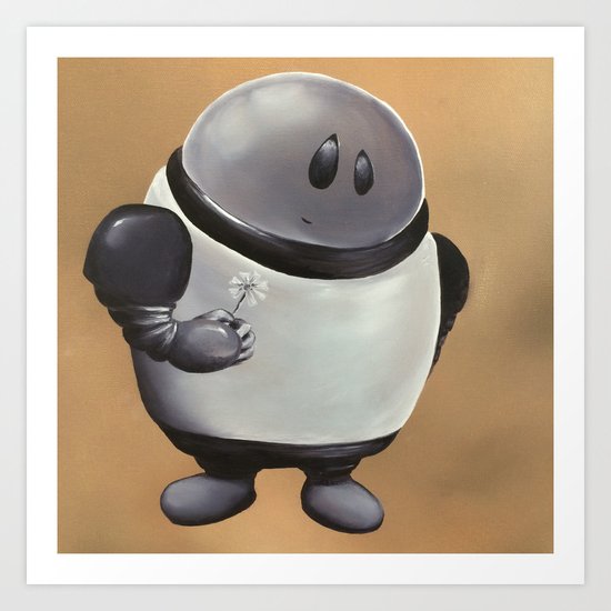 Romanticbot Art Print