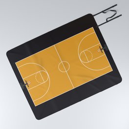 Basketball Court Picnic Blanket