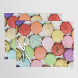 Rainbow Macaroons Placemat