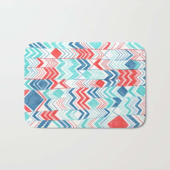 Pattern 31 Bath Mat