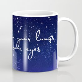 Moon dust in your lungs Coffee Mug
