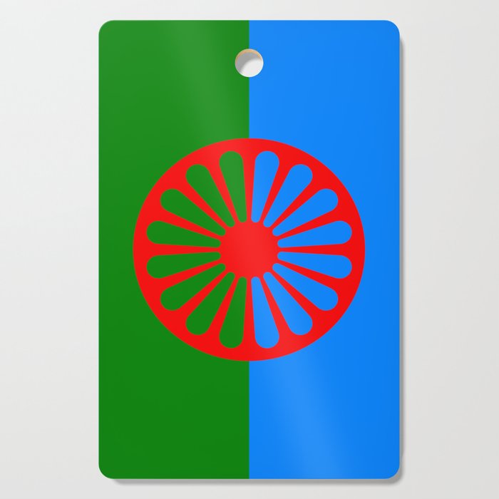 Romani Flag Cutting Board