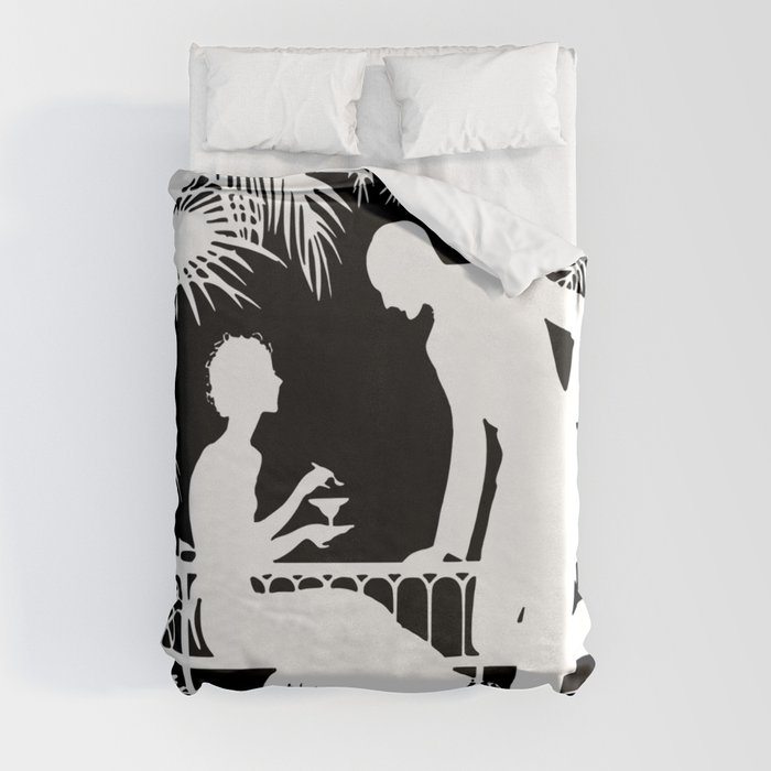 The Date Duvet Cover