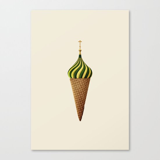 Basil Flavoured Canvas Print
