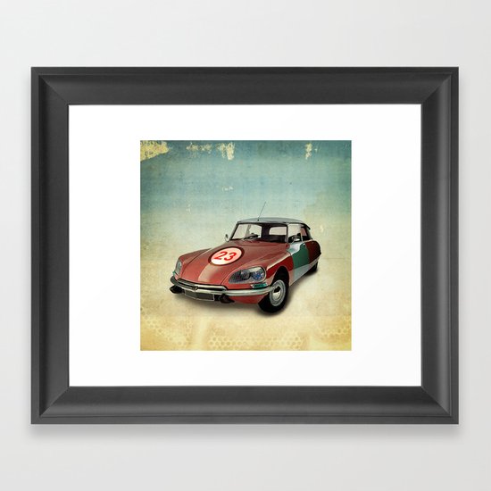 Number 23 _ Citron DS Framed Art Print