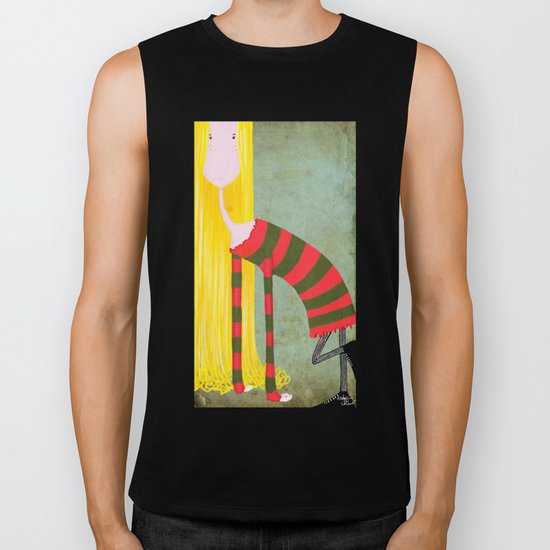 Unadjusted Again and Again Biker Tank