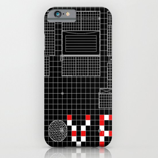 Architectural Print - Ceiling Plan - LOVE iPhone & iPod Case
