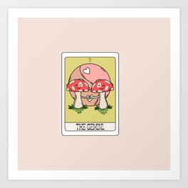 Gemini Tarot Card Art Print