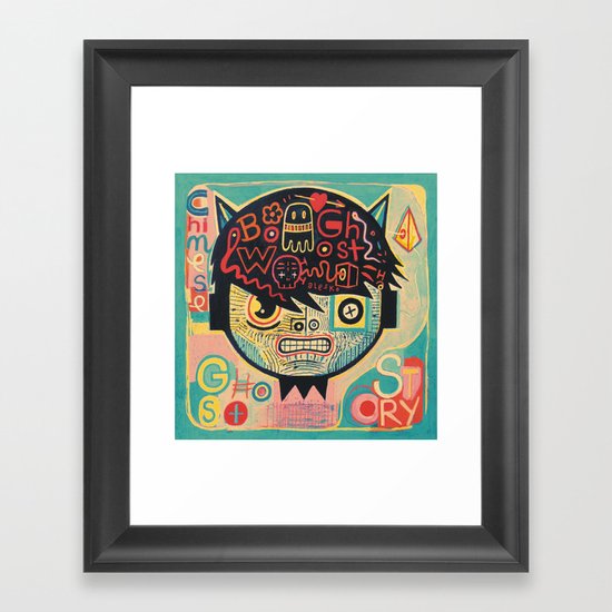 Chinese ghost story Framed Art Print