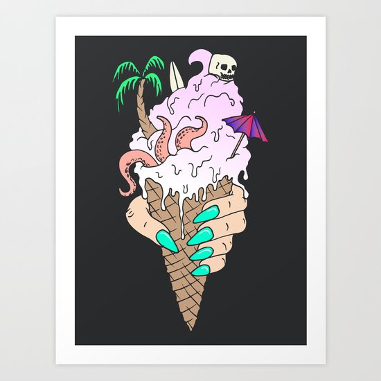ENDLESS BUMMER Art Print