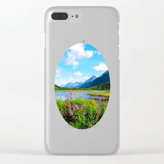 God's Country - Summer in Alaska Clear iPhone Case