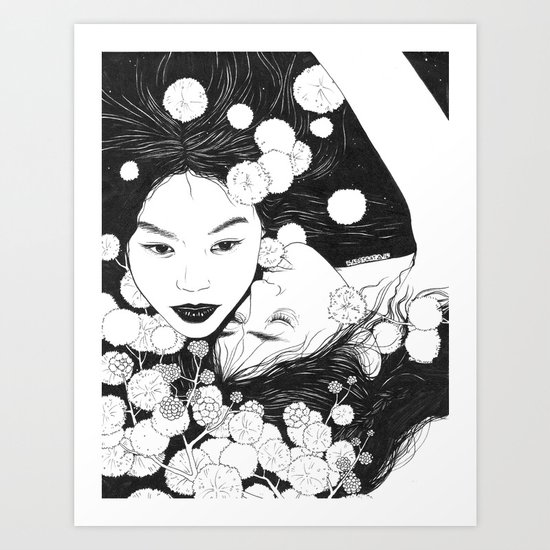 Secret Love Art Print