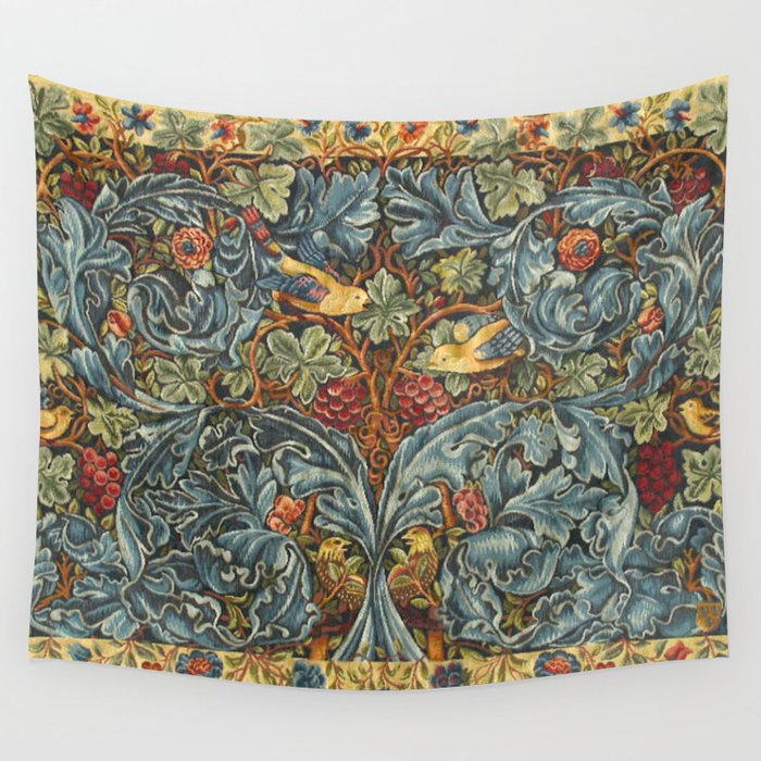 William Morris Acanthus & Vine Wall Tapestry