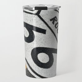 The mythical Route 66 sign. Travel Mug